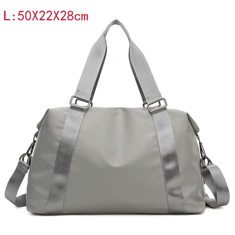 Foldable Gym Bag Waterproof Fitness Bag Crossbody Shoulder Portable Bags Training Sport Bag for Outdoor Traveling Sport X136A