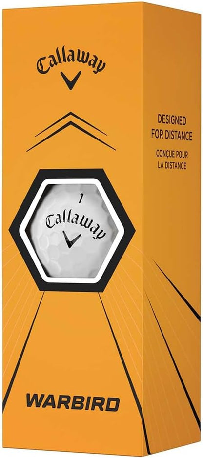 Golf 2021 Warbird Golf Balls , White