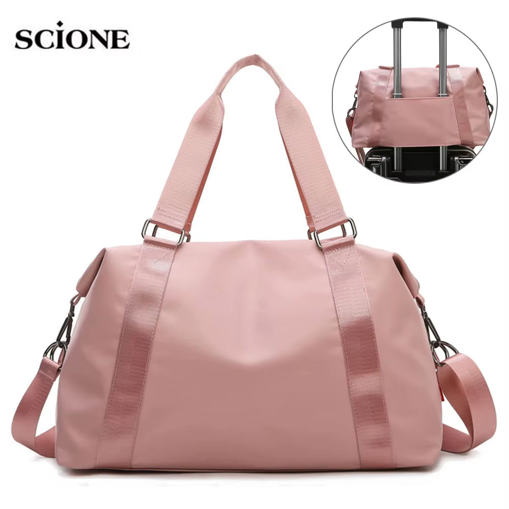 Foldable Gym Bag Waterproof Fitness Bag Crossbody Shoulder Portable Bags Training Sport Bag for Outdoor Traveling Sport X136A