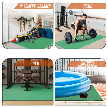 EVA INTERLOCKING FLOOR MATS SOFT FOAM GYM FLOORING MAT YOGA TILES 25 MM 60X60Cm