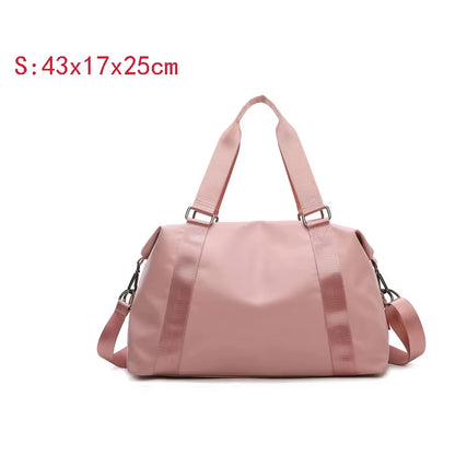 Foldable Gym Bag Waterproof Fitness Bag Crossbody Shoulder Portable Bags Training Sport Bag for Outdoor Traveling Sport X136A