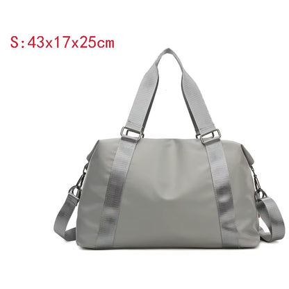 Foldable Gym Bag Waterproof Fitness Bag Crossbody Shoulder Portable Bags Training Sport Bag for Outdoor Traveling Sport X136A