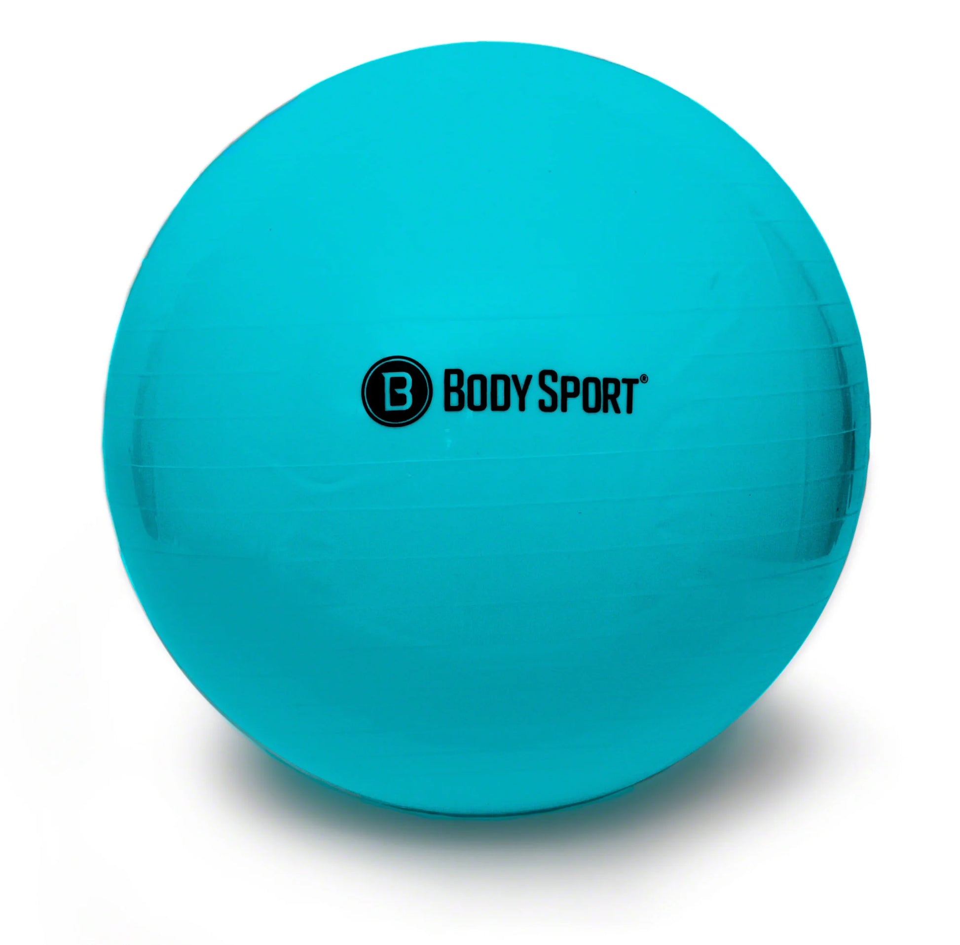 Teal Fitness Ball (85 Cm), Pump & Exercise Guide Included