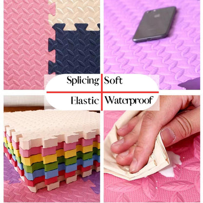 EVA INTERLOCKING FLOOR MATS SOFT FOAM GYM FLOORING MAT YOGA TILES 25 MM 60X60Cm