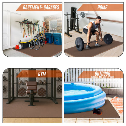 EVA INTERLOCKING FLOOR MATS SOFT FOAM GYM FLOORING MAT YOGA TILES 25 MM 60X60Cm