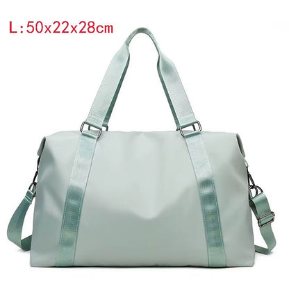 Foldable Gym Bag Waterproof Fitness Bag Crossbody Shoulder Portable Bags Training Sport Bag for Outdoor Traveling Sport X136A