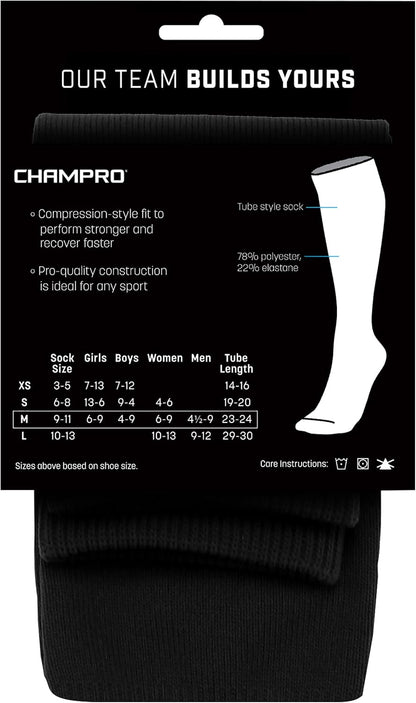 Multi-Sport Athletic Compression Socks for Baseball, Softball, Football, Soccer & All Other Sports