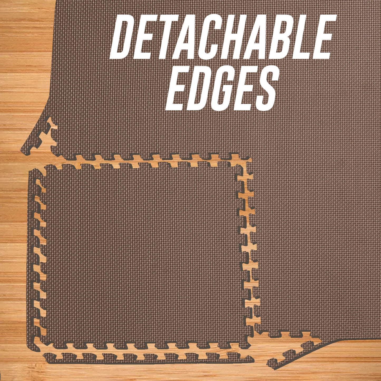 EVA INTERLOCKING FLOOR MATS SOFT FOAM GYM FLOORING MAT YOGA TILES 25 MM 60X60Cm