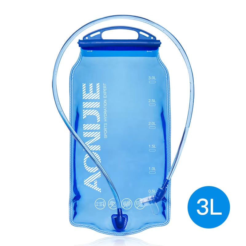 AONIJIE New 2000ML1.5L 2L 3L Outdoor Cycling Running Foldable TPU Water Bag Sport Hydration Bladder for Camping Hiking Climbing