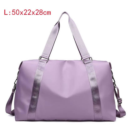 Foldable Gym Bag Waterproof Fitness Bag Crossbody Shoulder Portable Bags Training Sport Bag for Outdoor Traveling Sport X136A