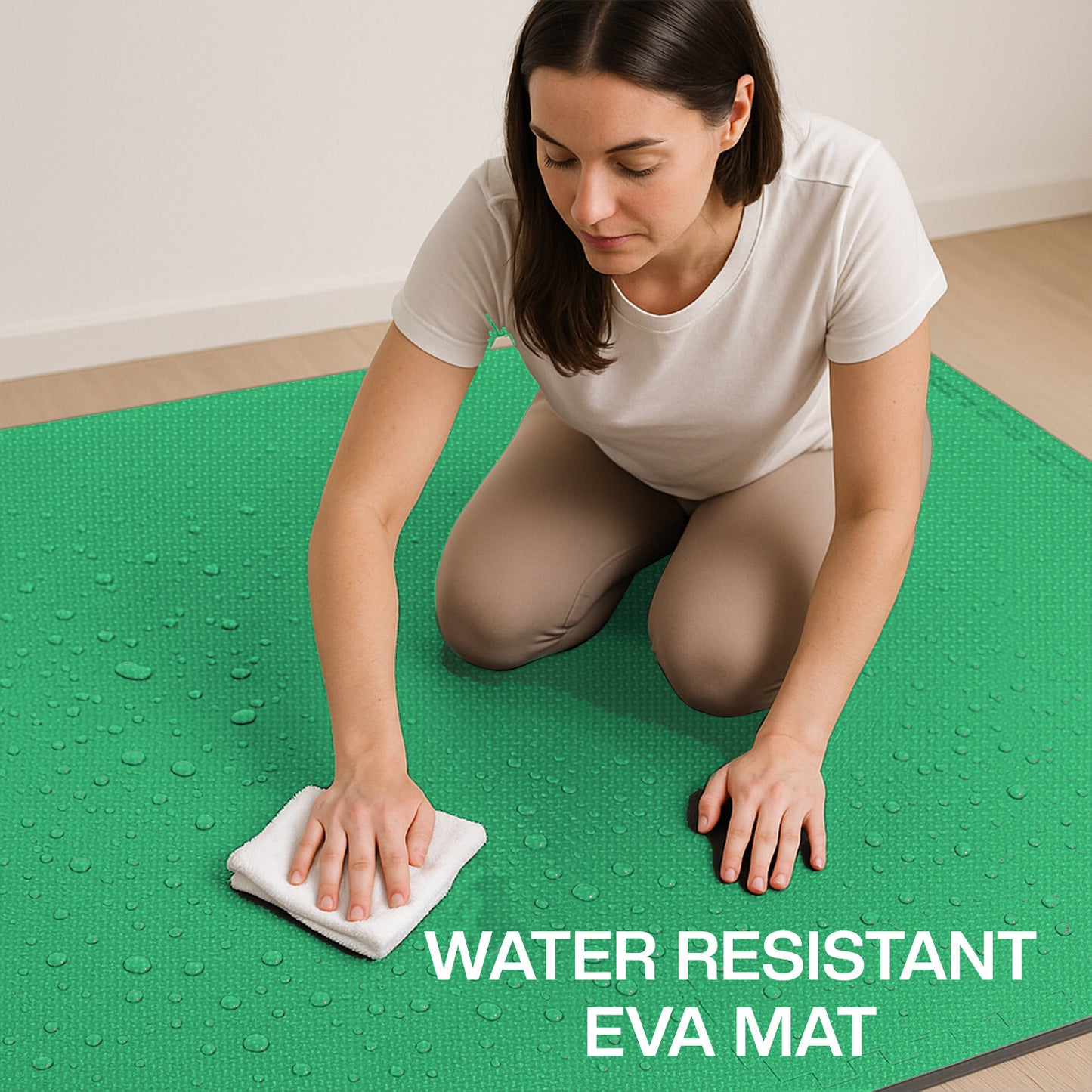 EVA INTERLOCKING FLOOR MATS SOFT FOAM GYM FLOORING MAT YOGA TILES 25 MM 60X60Cm