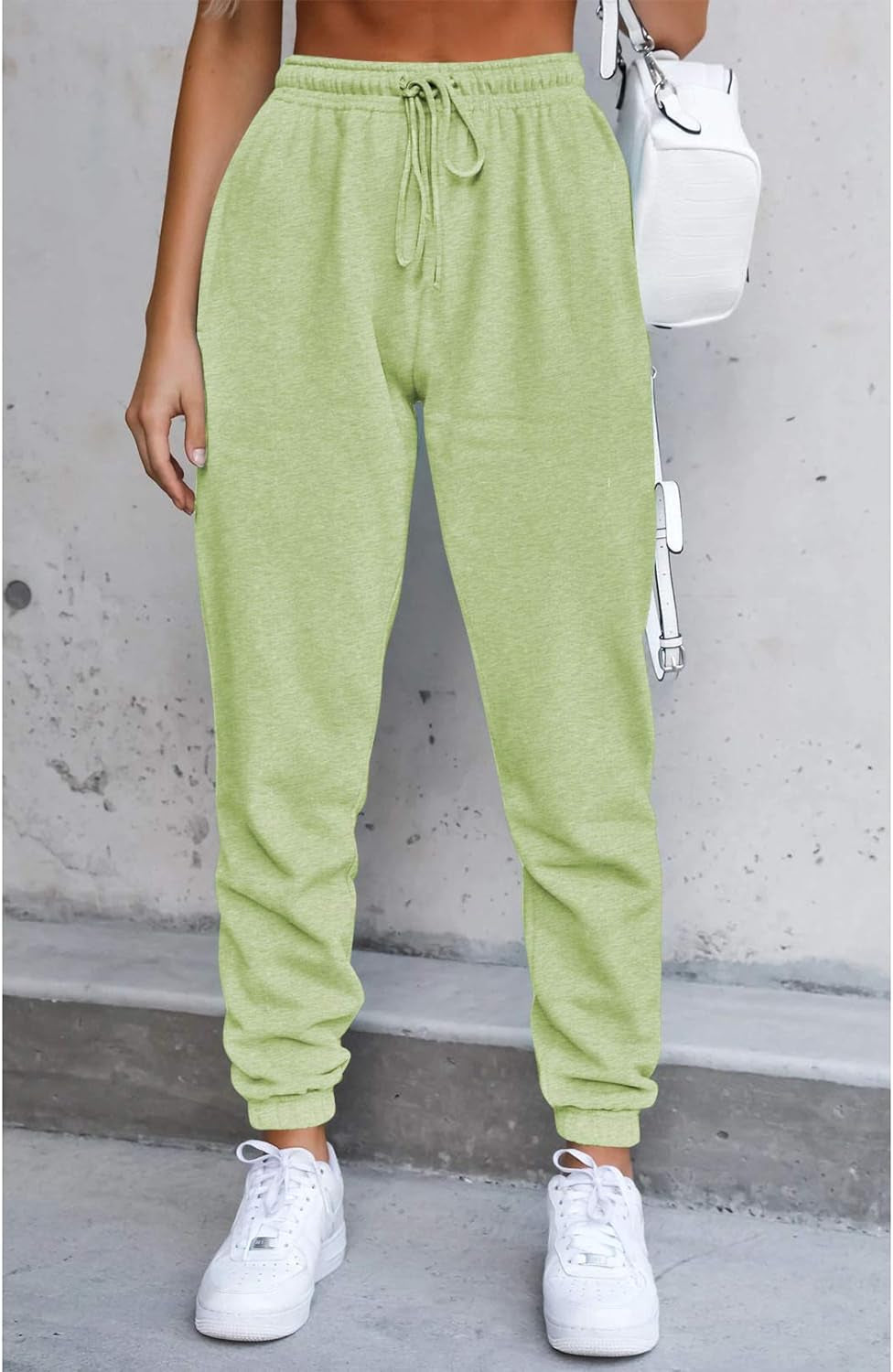 Women Sweatsuits Bra and Sweatpants Set 2 Pieces Jogger Tracksuit