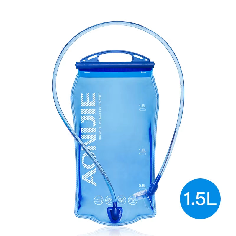 AONIJIE New 2000ML1.5L 2L 3L Outdoor Cycling Running Foldable TPU Water Bag Sport Hydration Bladder for Camping Hiking Climbing