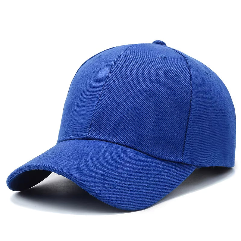 Unisex Cap Casual Plain Baseball Cap Adjustable Snapback Hats for Women Men Hip Hop Cap Street Dad Hat