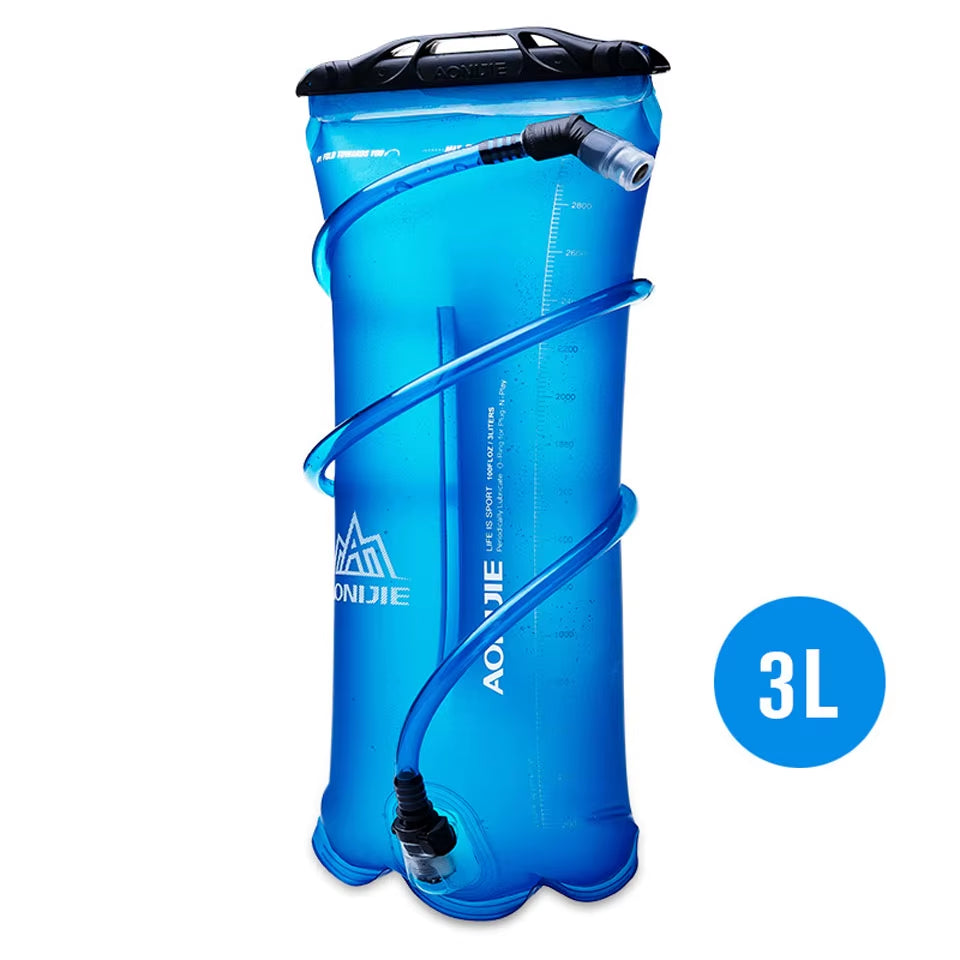 AONIJIE New 2000ML1.5L 2L 3L Outdoor Cycling Running Foldable TPU Water Bag Sport Hydration Bladder for Camping Hiking Climbing