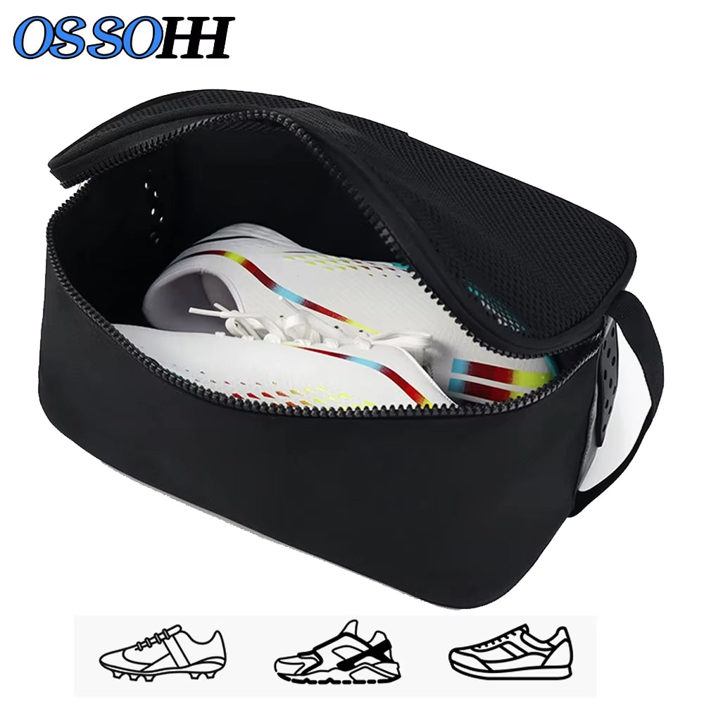 1Pcssoccer Shoe Carrying Bag, Soccer Cleats Storage Bag, Compact Soccer Boots Duffle Bag