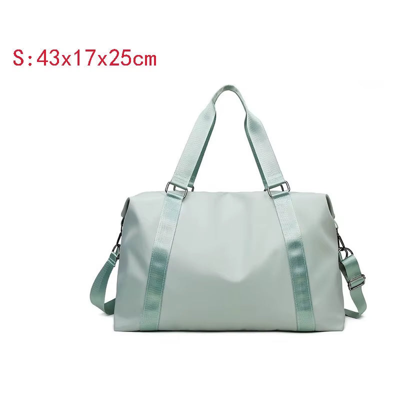 Foldable Gym Bag Waterproof Fitness Bag Crossbody Shoulder Portable Bags Training Sport Bag for Outdoor Traveling Sport X136A