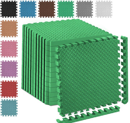 EVA INTERLOCKING FLOOR MATS SOFT FOAM GYM FLOORING MAT YOGA TILES 25 MM 60X60Cm