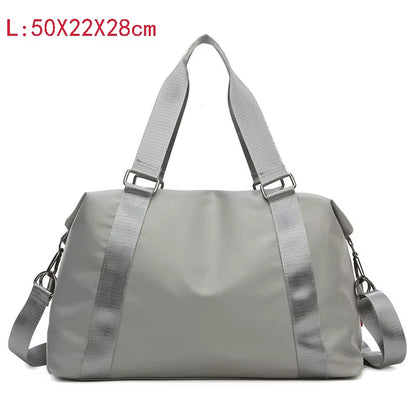 Foldable Gym Bag Waterproof Fitness Bag Crossbody Shoulder Portable Bags Training Sport Bag for Outdoor Traveling Sport X136A