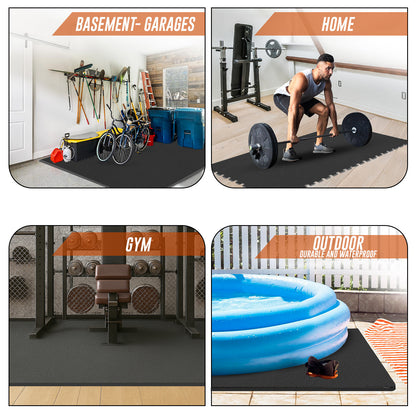 EVA INTERLOCKING FLOOR MATS SOFT FOAM GYM FLOORING MAT YOGA TILES 25 MM 60X60Cm