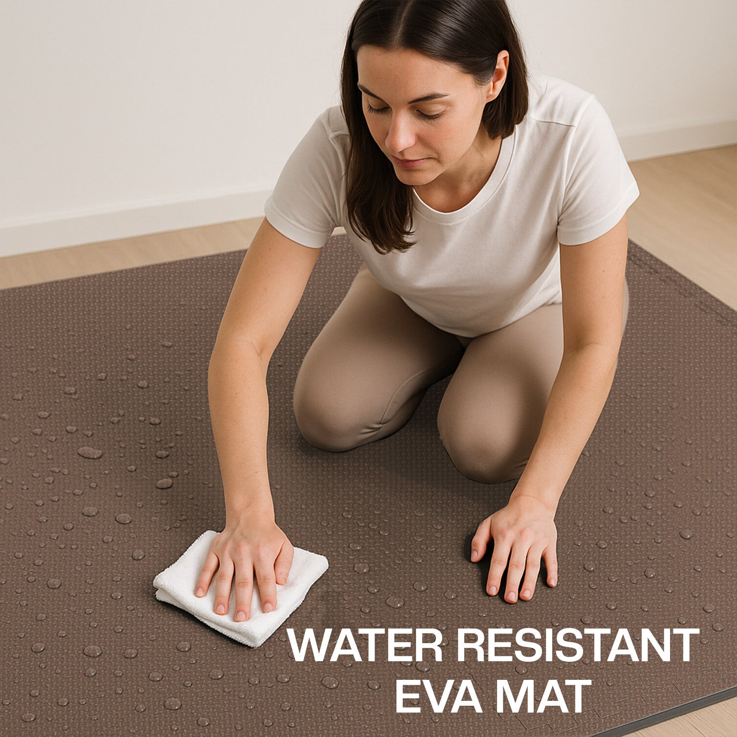 EVA INTERLOCKING FLOOR MATS SOFT FOAM GYM FLOORING MAT YOGA TILES 25 MM 60X60Cm